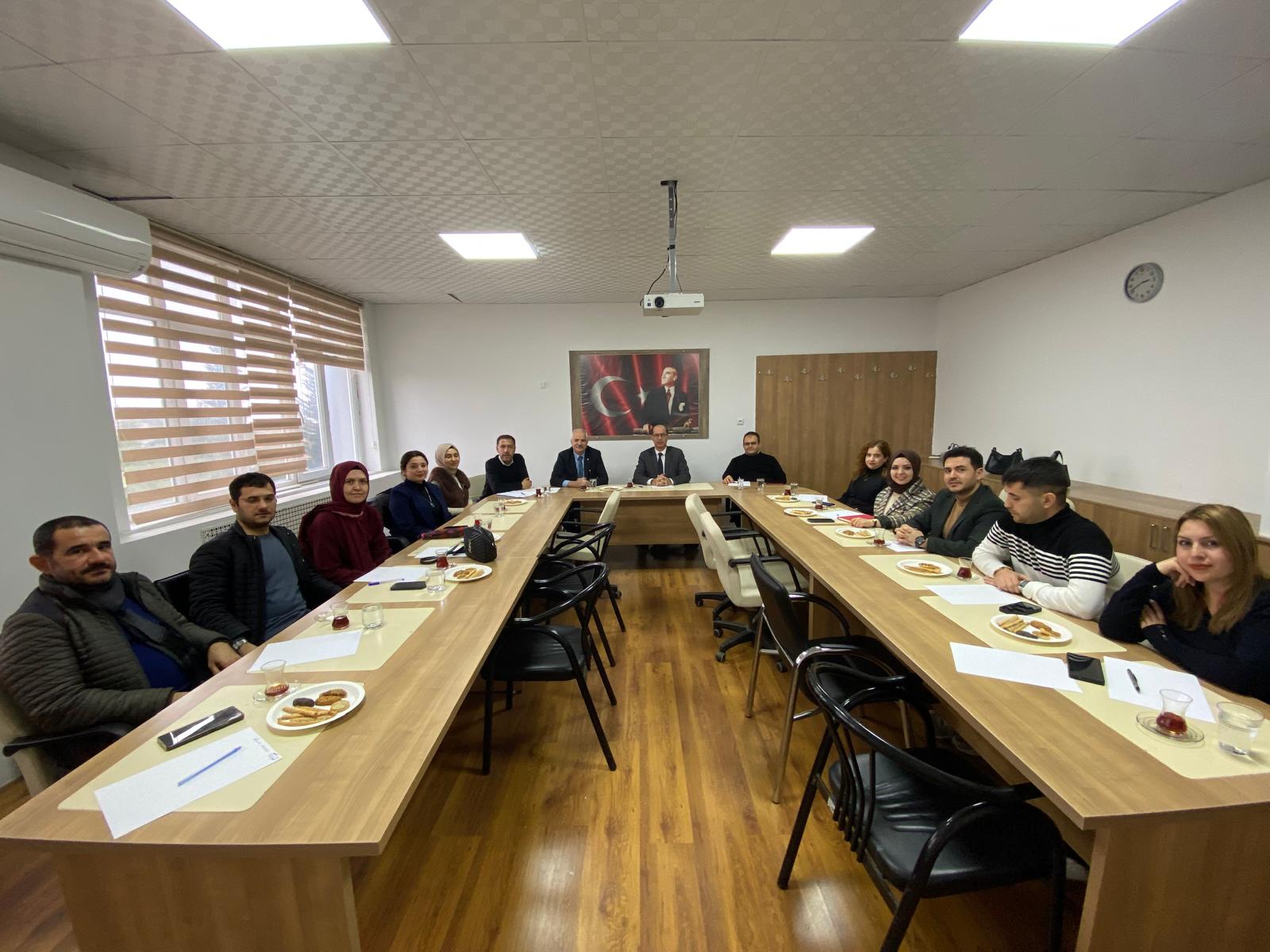 Anadolu Mektebi Koordinatörler Toplantısı Fakültemizde Yapıldı.